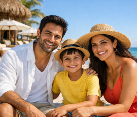 Family _ Couple at Resort or Beach